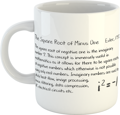 The Square Root of Minus One Mug