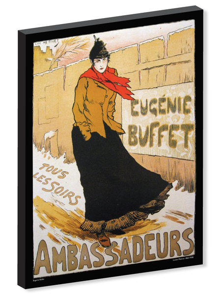 Chromaluxe Print: Lucien Metivet 'Eugenie Buffet'