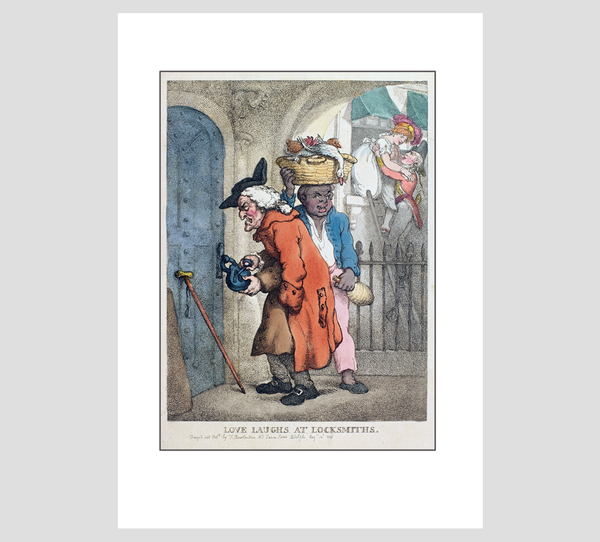 Rowlandson Love laughs at Locksmiths Print