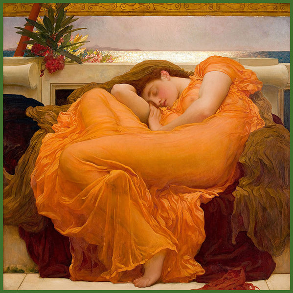 Leighton 'Flaming June' Tote Bag