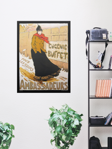 Chromaluxe Print: Lucien Metivet 'Eugenie Buffet'