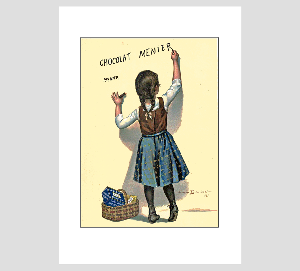 Bouisset Chocolat Menier Print
