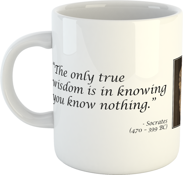 Socrates Quotation Mug