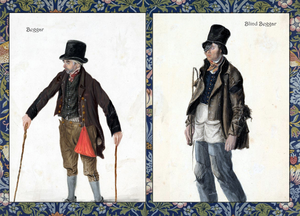 Beggars by John Dempsey - Place Mat