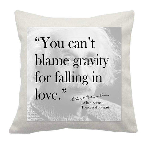 Albert Einstein Cushion Cover