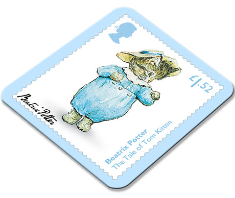 Beatrix Potter Stamp Tom Kitten Coaster