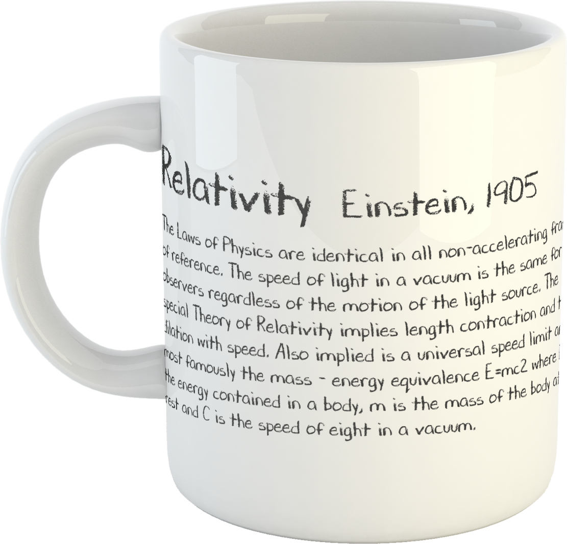 Theory of Relativity Mug