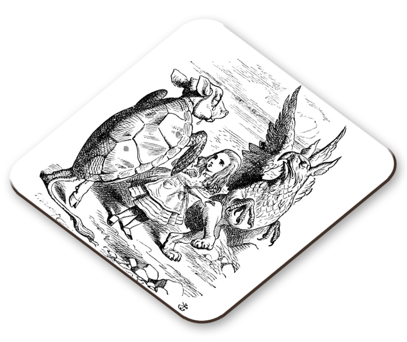 Alice in Wonderland Mock Turtle Coaster