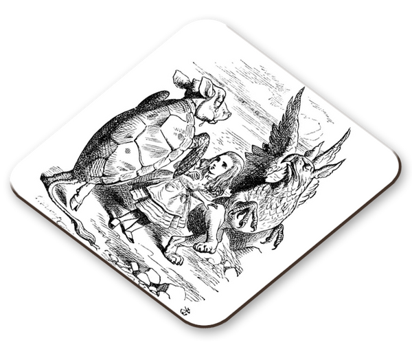 Alice in Wonderland Mock Turtle Coaster