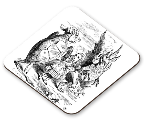 Alice in Wonderland Mock Turtle Coaster