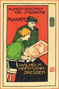 Kunst Anstalt fur Moderne Plakat 39.5 x 59.4 cm Poster