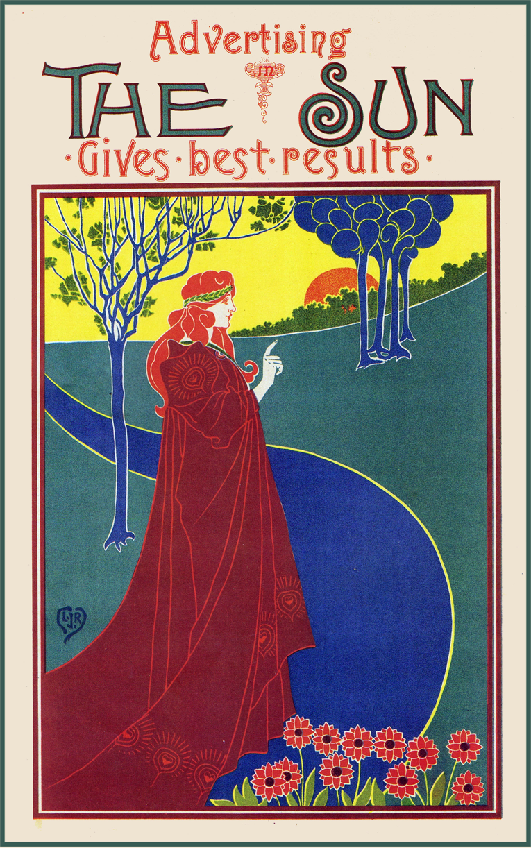The Sun Advertising 37 x 59.4 cm Poster