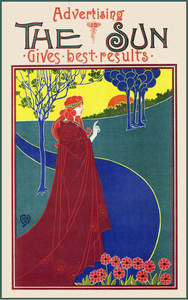 The Sun Advertising 37 x 59.4 cm Poster
