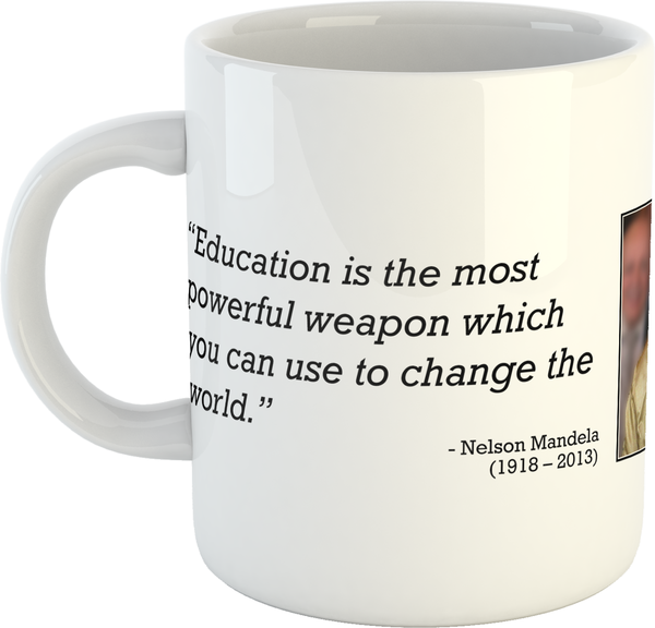 Nelson Mandela Quotation Mug