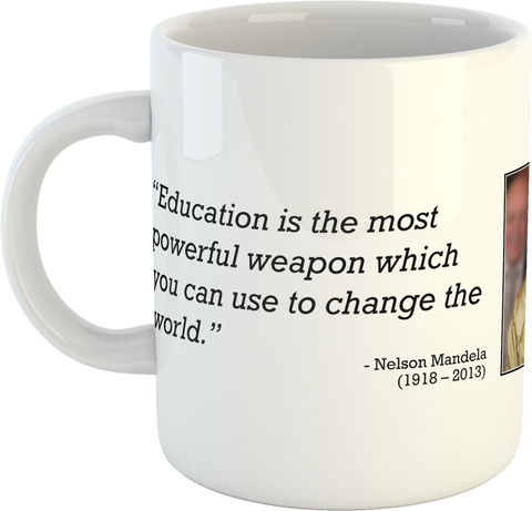 Nelson Mandela Quotation Mug