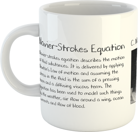 Navier-Strokes Equation Mug