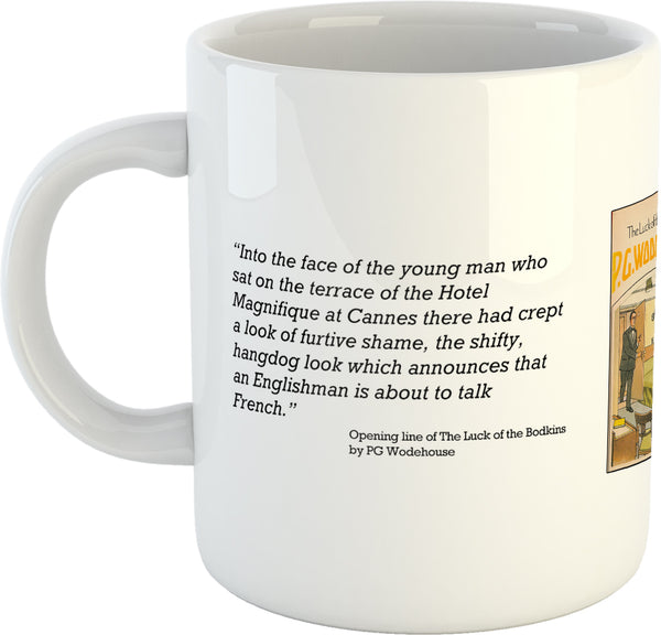 The Luck of the Bodkins, P G Wodehouse Mug