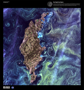 Van Gogh from Space - Satellite Photography