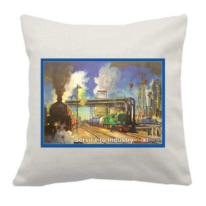 British Railways - Service to Industry Cushion Cover