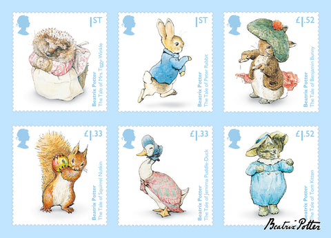 Beatrix Potter Stamps Placemat