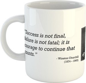 Winston Churchill Quotation Mug