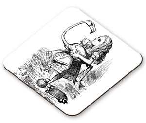 Alice in Wonderland Flamingo Coaster