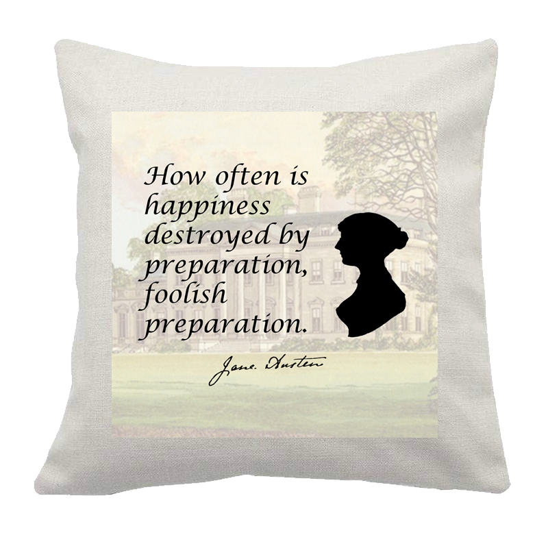 Jane Austen “How often is...” Cushion