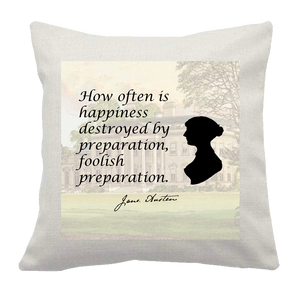 Jane Austen “How often is...” Cushion