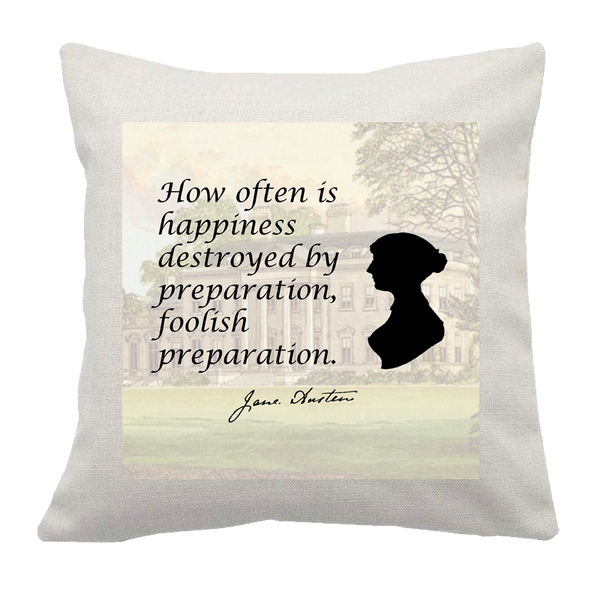 Jane Austen “How often is...” Cushion