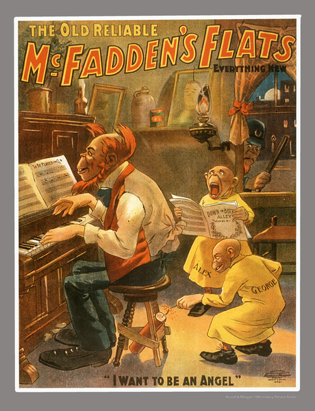 McFadden's Flats - Angel 42 x 54.7 cm poster