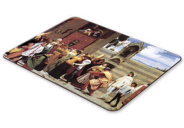 Cimabue's Celebrated Madonna by Frederic Leighton - Place Mat