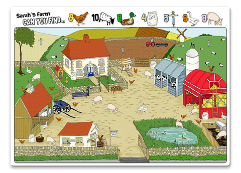 Sarah's Farm Placemat