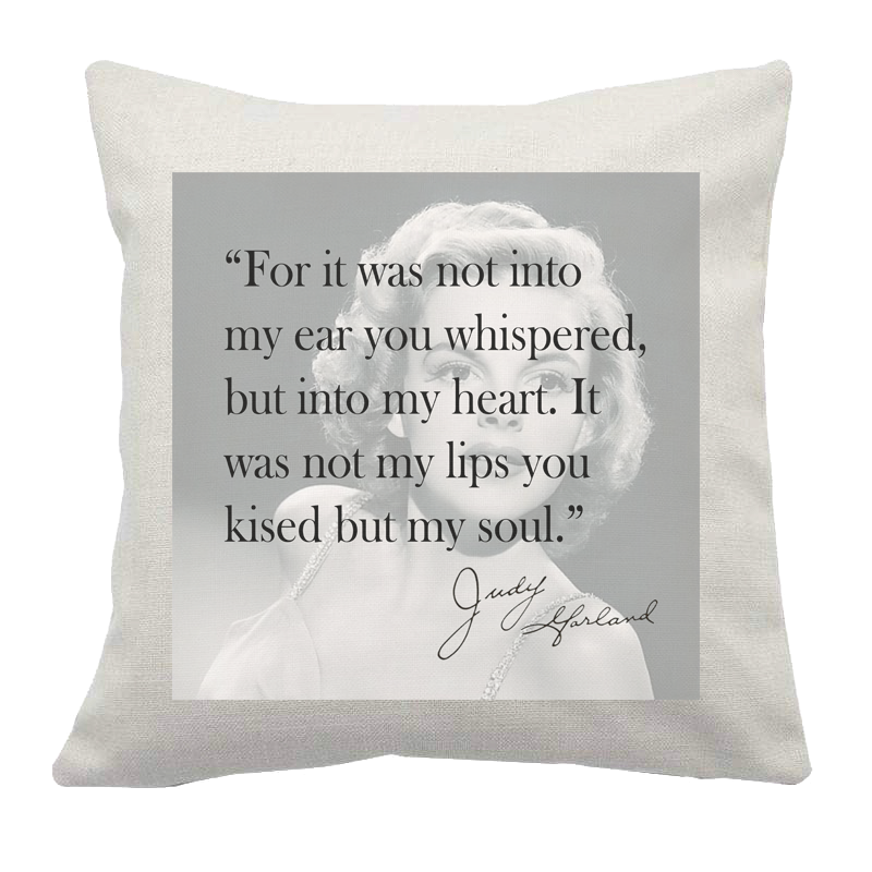 Judy Garland Cushion Cover