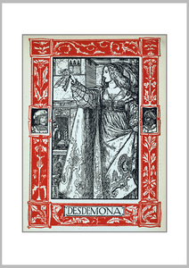 Shakespeare's Heroines Desdemona Print