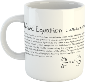 Wave Equation Mug