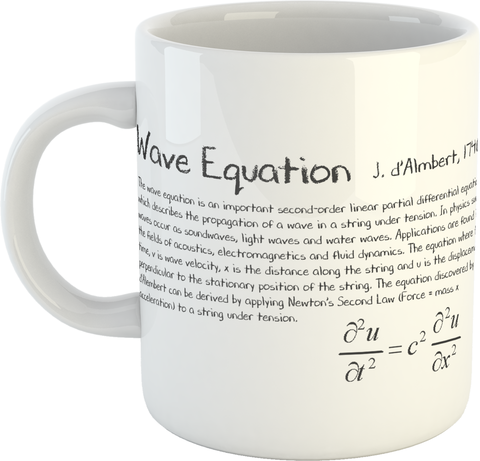 Wave Equation Mug