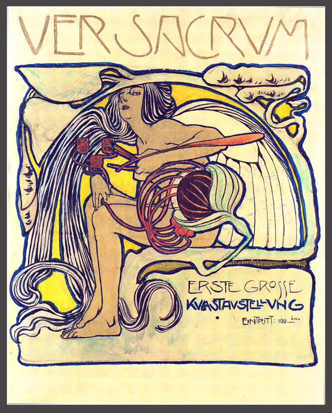 Koloman Moser Ver Sacrum Poster