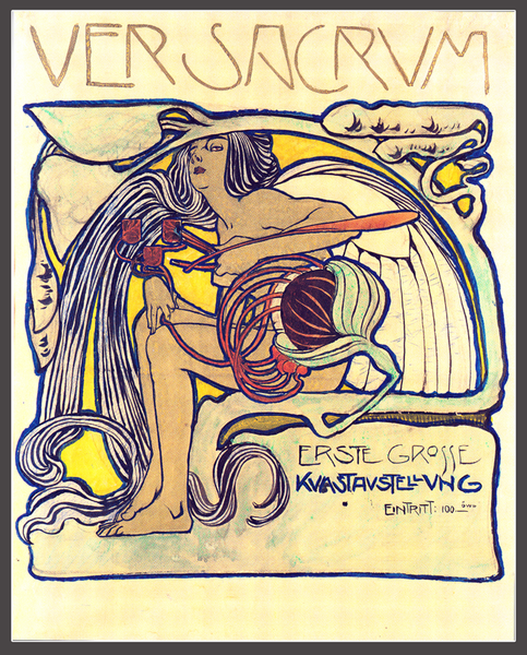 Koloman Moser Ver Sacrum Poster