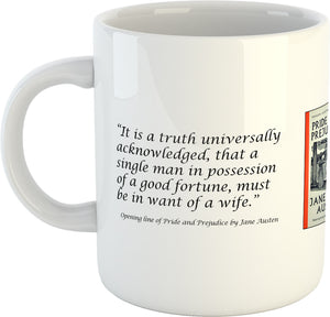 Jane Austen Pride and Prejudice Mug