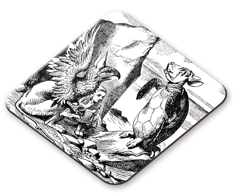 Alice in Wonderland Griffin Coaster