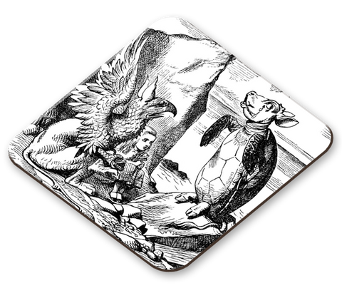 Alice in Wonderland Griffin Coaster