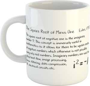The Square Root of Minus One Mug