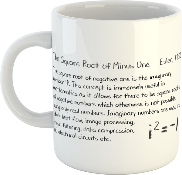 The Square Root of Minus One Mug