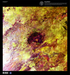 Erongo Massif - Satellite Photography