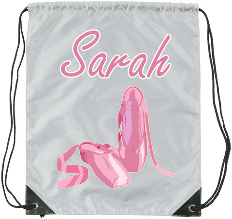 Personalised Sports Bag - Ballerina Shoes