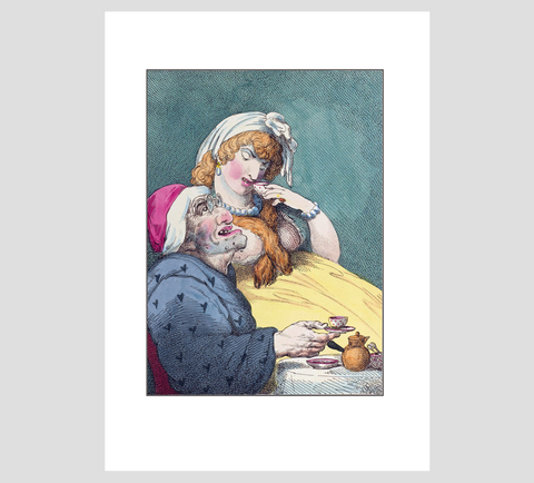 Rowlandson St James Courtship Print