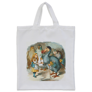 Alice in Wonderland Dodo Tote Bag