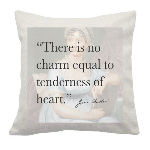 Jane Austen Cushion Cover