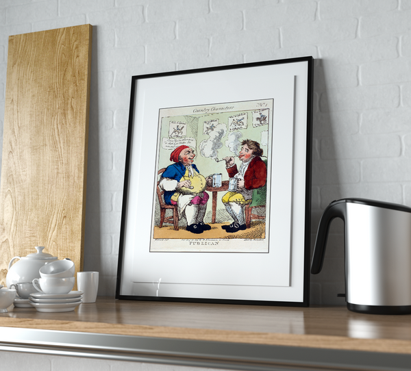 Rowlandson Country Characters The Publican Print
