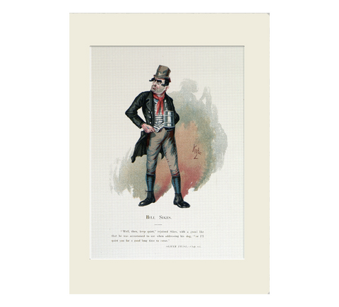 Dickens Bill Sykes Print